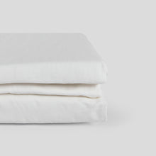 Load image into Gallery viewer, Snow White Fitted Sheet Set
