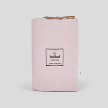 Load image into Gallery viewer, Pink Salt Fitted Sheet Set