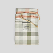 Load image into Gallery viewer, Desert Plaid Organic Cotton Quilt Cover