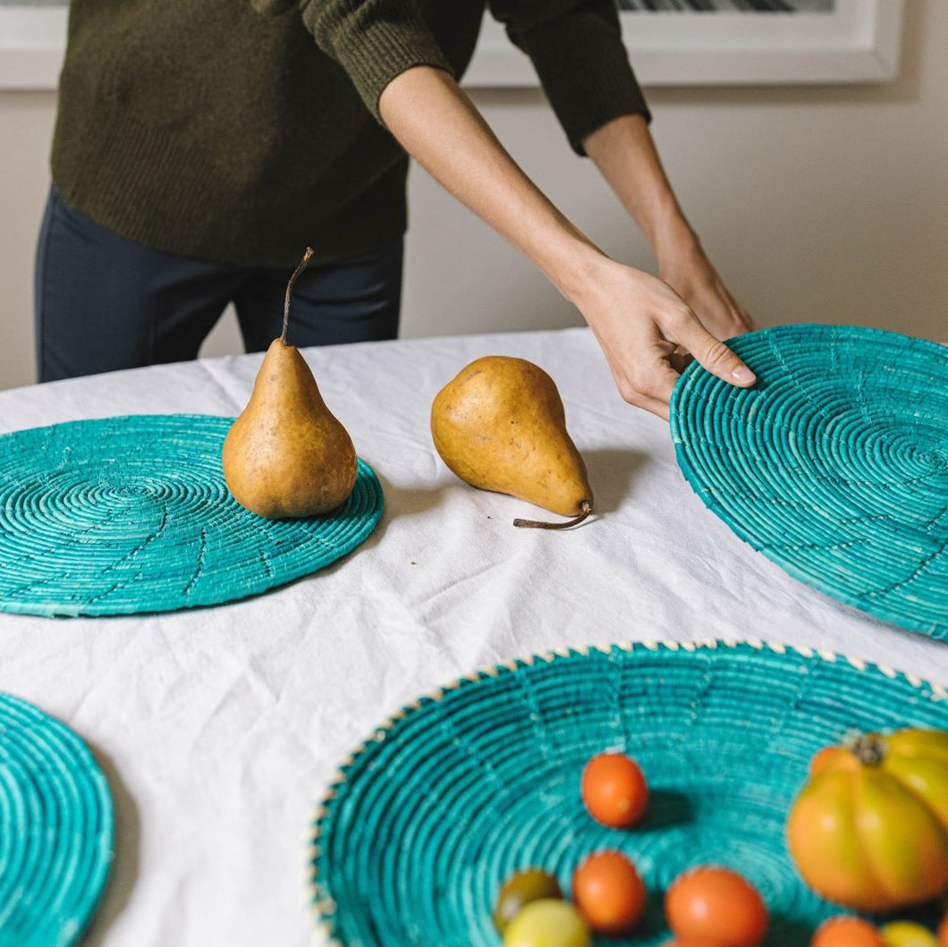 Turquoise Placemats 