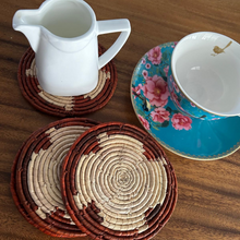 Load image into Gallery viewer, Woven Coasters Set 4 Pcs
